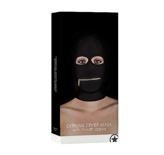 Extreme Zipper Mask with Mouth Zipper